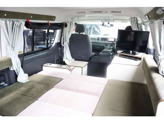トヨタ ハイエースバン キャンピングカーカーインテリア高橋４ＷＤ H25年 (東北) 99
