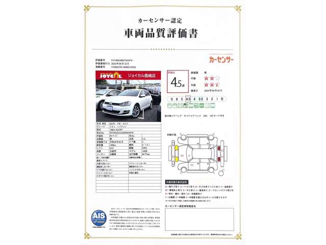 フォルクスワーゲン ゴルフ ＴＳＩ　ハイライン H25年 (関東) 99