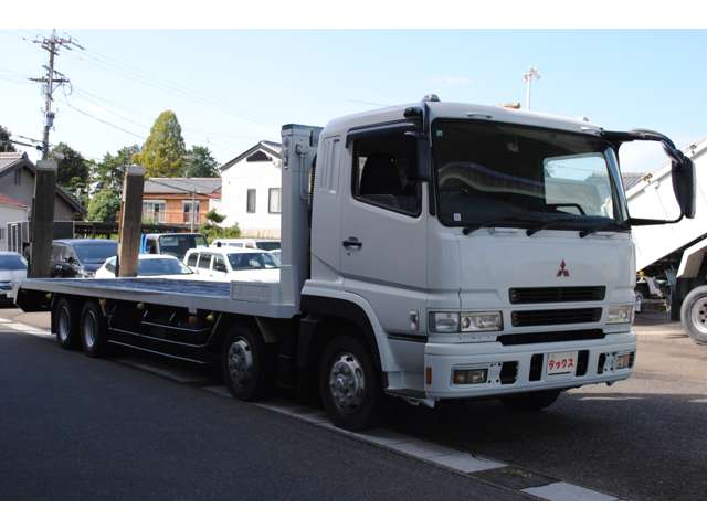 三菱フソウ スーパーグレート ４軸低床セルフローダー自動アユミ H18年 (東海) 99