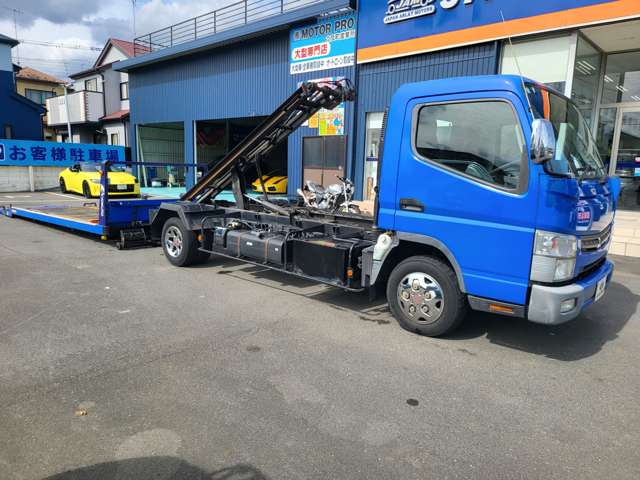 三菱フソウ キャンター フルフラット積載車 H23年 (関東) 99
