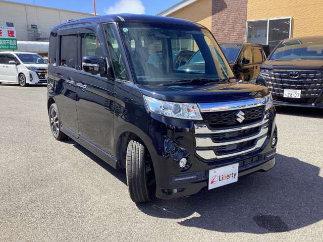 スズキ スペーシア ６６０ カスタム Ｚターボ デュアルカメラブレーキサポート装着車 H29年 (近畿) 99