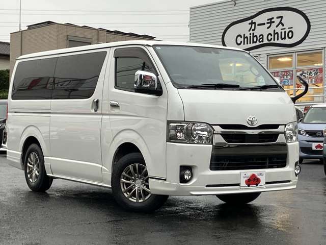 トヨタ ハイエースバン ２．８ スーパーＧＬ ダークプライムＩＩ ロングボディ ディーゼルターボ R2年 (関東) 99