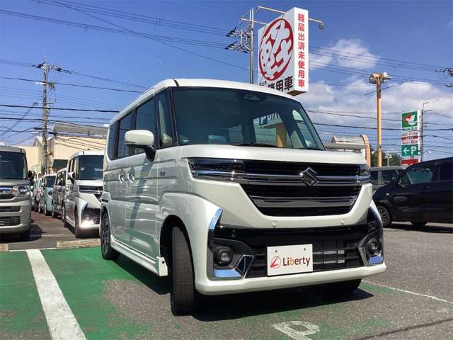 スズキ スペーシア　ギア ６６０ カスタム ハイブリッド ＸＳターボ R8年 (近畿) 99