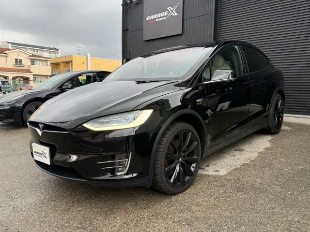 テスラ モデルＸ ロングレンジプラス ＡＷＤ クリーム内装 R2年 (東海) 99