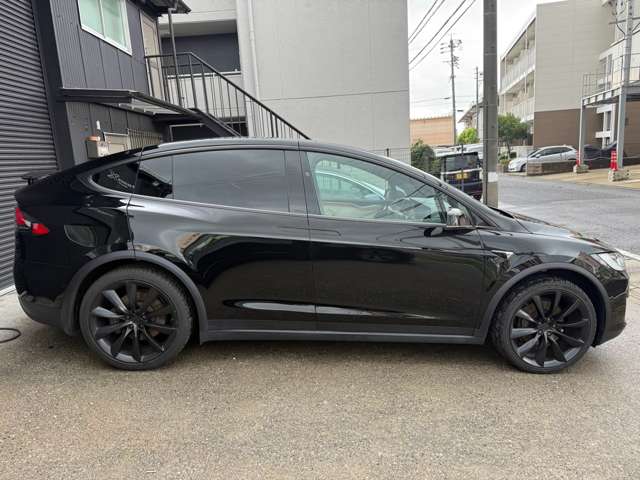 テスラ モデルＸ ロングレンジプラス ＡＷＤ クリーム内装 R2年 (東海) 99