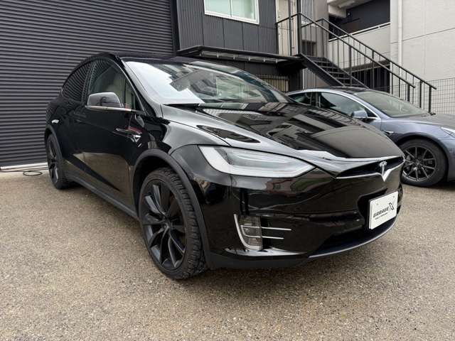 テスラ モデルＸ ロングレンジプラス ＡＷＤ クリーム内装 R2年 (東海) 99