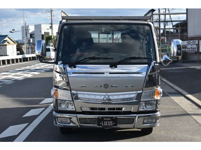 三菱フソウ キャンター ３．０ ダブルキャブ ロング 全低床 ディーゼルターボ H28年 (近畿) 99
