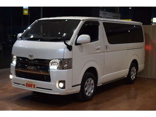 トヨタ ハイエースバン ２．８ スーパーＧＬ ダークプライムＩＩ ロングボディ ディーゼルターボ ４ＷＤ R1年 () 99