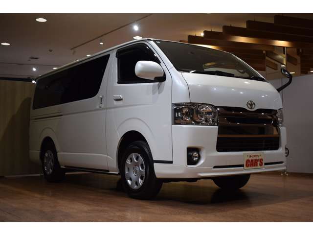 トヨタ ハイエースバン ２．８ スーパーＧＬ ダークプライムＩＩ ロングボディ ディーゼルターボ ４ＷＤ R1年 () 99