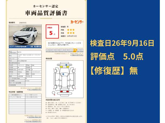 トヨタ カローラスポーツ　ハイブリッド １．８ ハイブリッド Ｇ R7年 (東海) 99