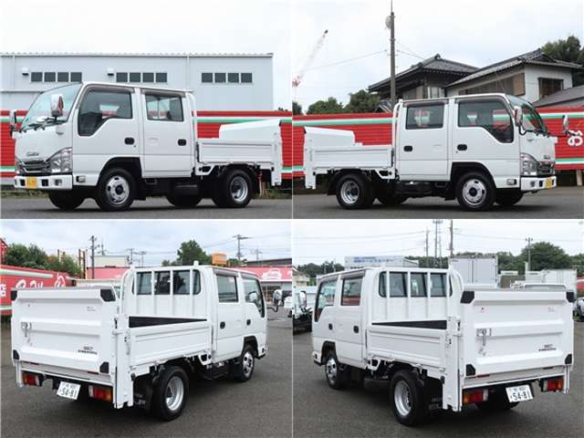 いすゞ エルフ ３．０ ダブルキャブ ロング フルフラットロー ディーゼルターボ H28年 (関東) 99