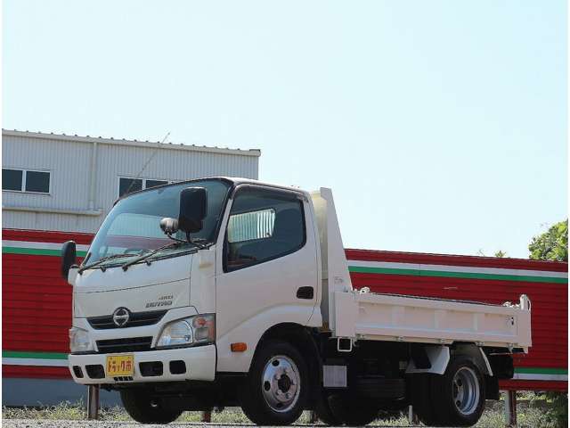 日野自動車 デュトロ ４．０ １０尺ダンプ フルジャストロー ディーゼルターボ ４ＷＤ H27年 (関東) 99