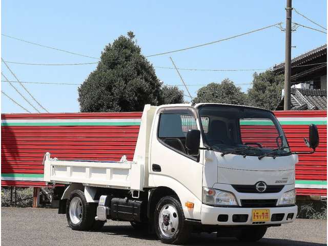 日野自動車 デュトロ ４．０ １０尺ダンプ フルジャストロー ディーゼルターボ ４ＷＤ H27年 (関東) 99
