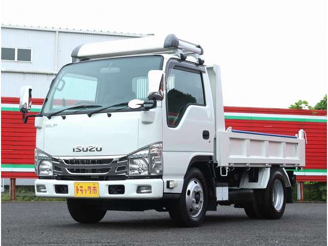 いすゞ エルフ ３．０ スーパー強化ダンプ フルフラットロー ディーゼルターボ R1年 (関東) 99