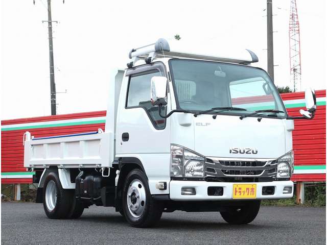 いすゞ エルフ ３．０ スーパー強化ダンプ フルフラットロー ディーゼルターボ R1年 (関東) 99