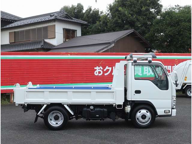 いすゞ エルフ ３．０ スーパー強化ダンプ フルフラットロー ディーゼルターボ R1年 (関東) 99