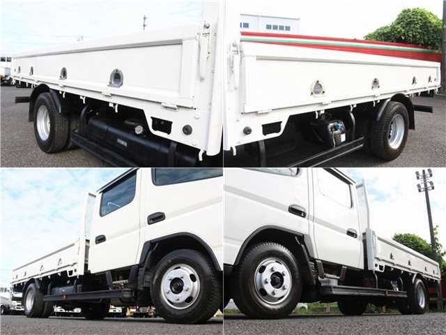 三菱フソウ キャンター ３．０ ダブルキャブ ロング 全低床 ディーゼルターボ H30年 (関東) 99