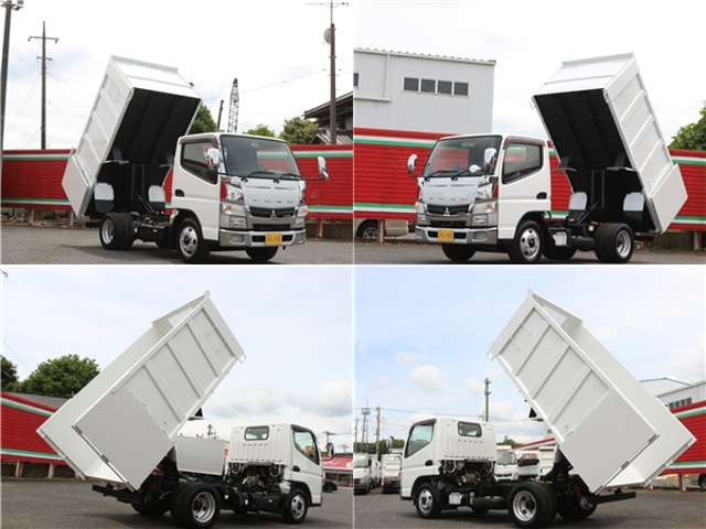 三菱フソウ キャンター ３．０ 強化ダンプ 全低床 ディーゼルターボ H30年 (関東) 99