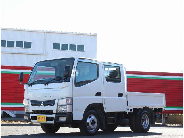 三菱フソウ キャンター ３．０ ダブルキャブ 全低床 ディーゼルターボ H27年 (関東) 99