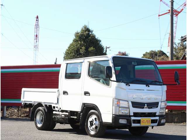 三菱フソウ キャンター ３．０ ダブルキャブ 全低床 ディーゼルターボ H27年 (関東) 99
