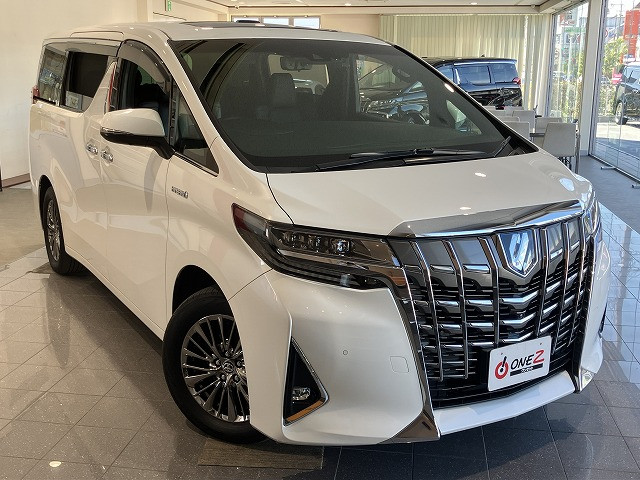 トヨタ アルファード　ハイブリッド ハイブリッド ２．５ エグゼクティブ ラウンジ Ｅ－ＦＯＵＲ ４ＷＤ R1年 (近畿) 99