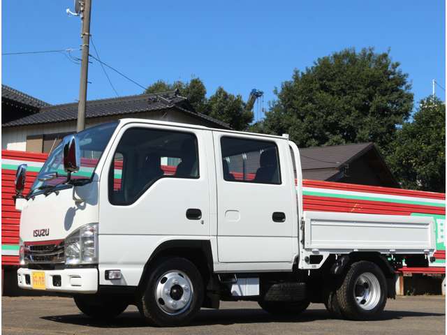 いすゞ エルフ ３．０ ダブルキャブ ロング フルフラットロー ディーゼルターボ R1年 () 99