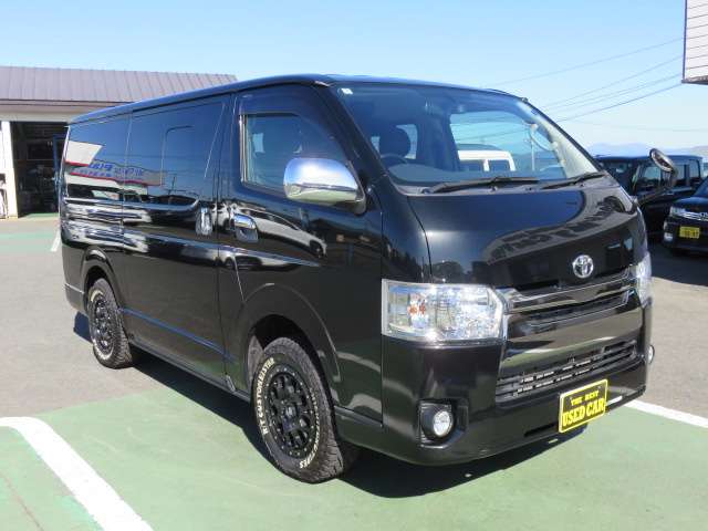 トヨタ ハイエースバン ３．０ スーパーＧＬ ダークプライム ロングボディ ディーゼルターボ ４ＷＤ H29年 (東北) 99
