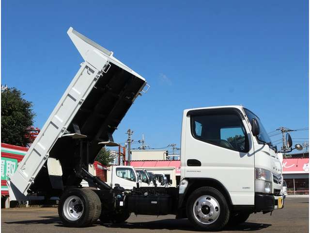 三菱フソウ キャンター ３．０ 強化ダンプ 全低床 ディーゼルターボ R1年 () 99