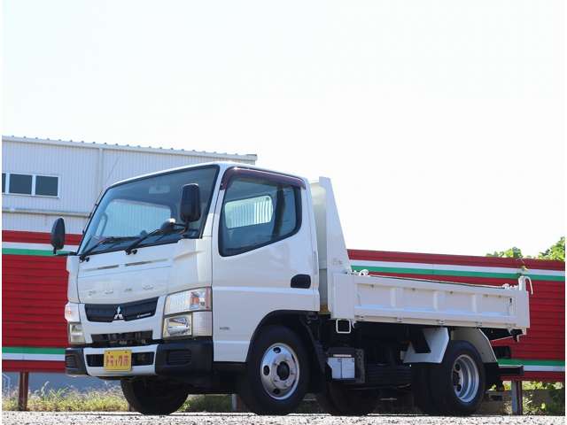 三菱フソウ キャンター ３．０ 強化ダンプ 高床 ディーゼルターボ H27年 () 99
