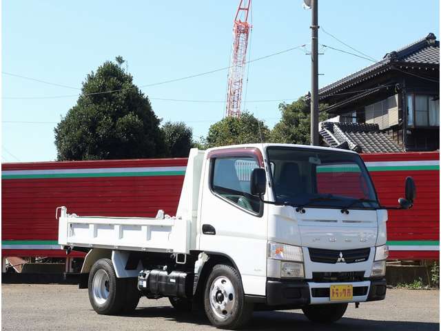 三菱フソウ キャンター ３．０ 強化ダンプ 高床 ディーゼルターボ H27年 () 99