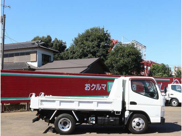 三菱フソウ キャンター ３．０ 強化ダンプ 高床 ディーゼルターボ H27年 () 99