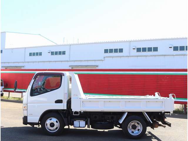 三菱フソウ キャンター ３．０ 強化ダンプ 高床 ディーゼルターボ H27年 () 99