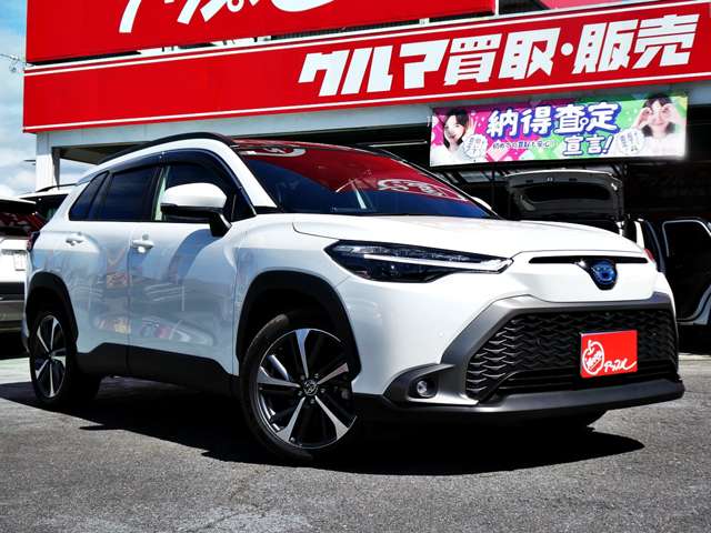 トヨタ カローラクロス　ハイブリッド １．８ ハイブリッド Ｚ Ｅ－ＦＯＵＲ ４ＷＤ R3年 () 99