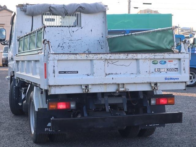 三菱フソウ キャンター 強化ダンプ 積載２Ｔ 全低床 新明和 R4年 (東海) 99