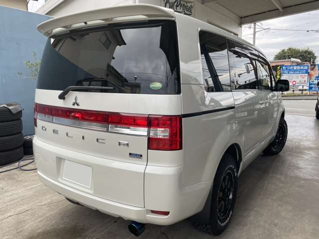 三菱 デリカ　Ｄ：５ ２．２ Ｄ パワーパッケージ ディーゼルターボ ４ＷＤ H25年 (九州・沖縄) 99
