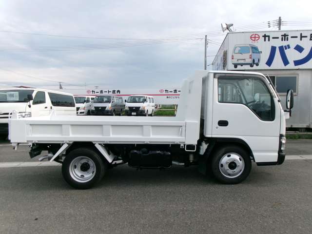 いすゞ エルフ ４．８ ダンプ フラットロー ディーゼル H17年 (東北) 99