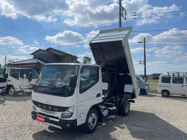 三菱フソウ キャンター ３．０ 強化ダンプ 全低床 ディーゼルターボ R8年 (関東) 99