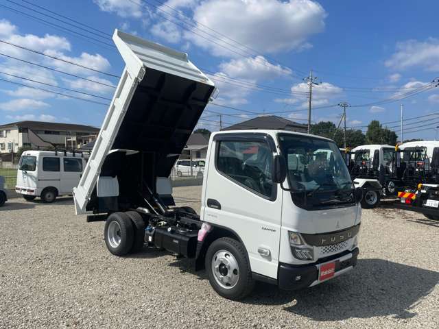 三菱フソウ キャンター ３．０ 強化ダンプ 全低床 ディーゼルターボ R7年 (関東) 99