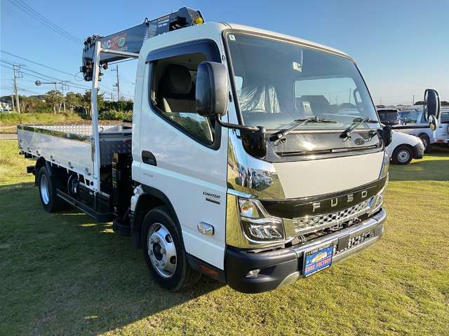 三菱フソウ キャンター ３．０ＤＴクレーン付平ボディ R3年 (関東) 99