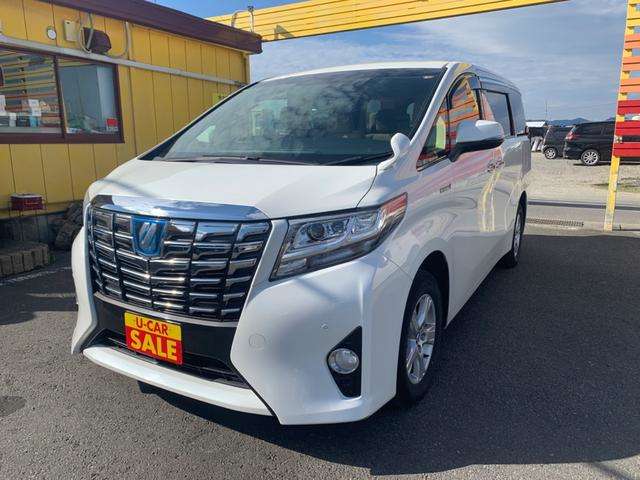 トヨタ アルファード　ハイブリッド ハイブリッド ２．５ Ｘ Ｅ－ＦＯＵＲ ４ＷＤ H27年 (東北) 99
