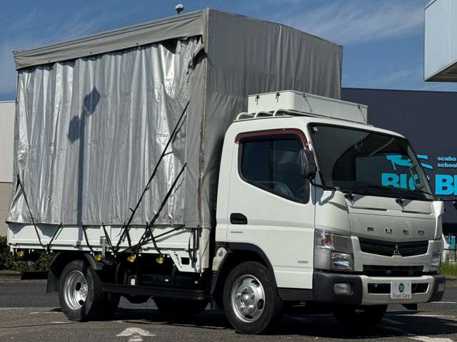 三菱フソウ キャンター ３．０ ワイド セミロング 全低床 ディーゼルターボ H27年 (近畿) 99