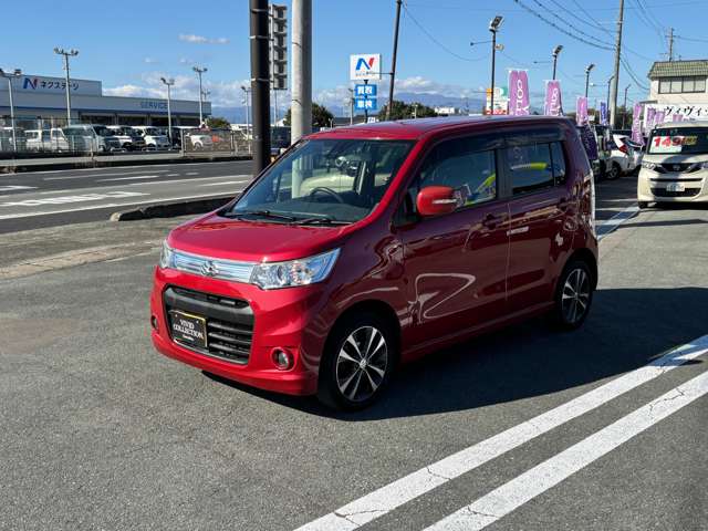 スズキ ワゴンＲ ６６０ スティングレー Ｔ レーダーブレーキサポート装着車 ４ＷＤ H26年 () 99