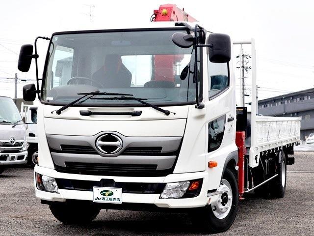 日野自動車 レンジャー ４段クレーン ラジコン 差違アウトリガー H30年 (東海) 99