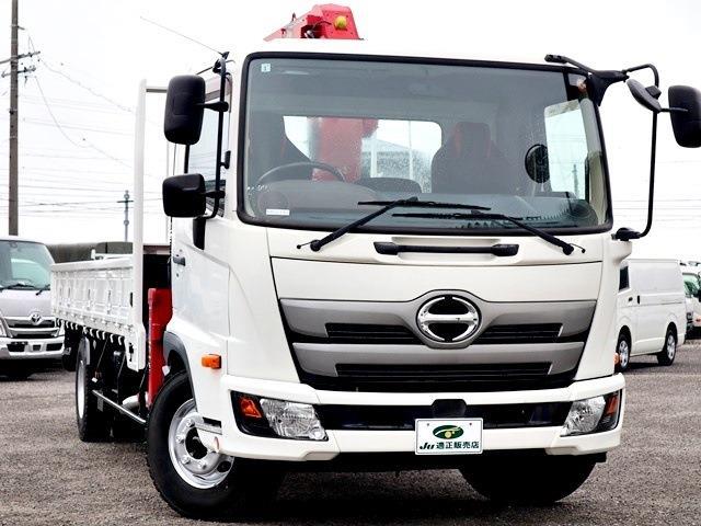 日野自動車 レンジャー ４段クレーン ラジコン 差違アウトリガー H30年 (東海) 99