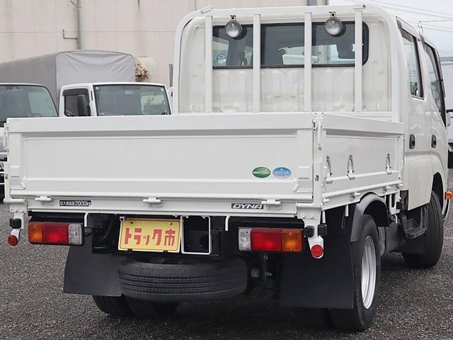 トヨタ ダイナ 平ボディ 積載２Ｔ Ｗキャブ 標準 H29年 (東海) 99