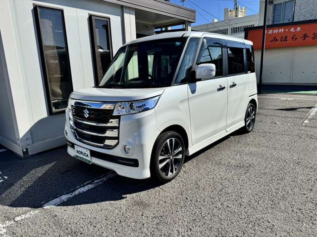 スズキ スペーシア ６６０ カスタム Ｚターボ デュアルカメラブレーキサポート装着車 H29年 (近畿) 99