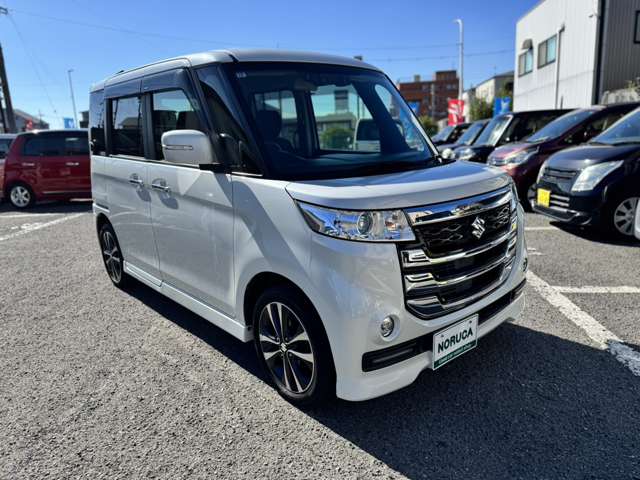 スズキ スペーシア ６６０ カスタム Ｚターボ デュアルカメラブレーキサポート装着車 H29年 (近畿) 99