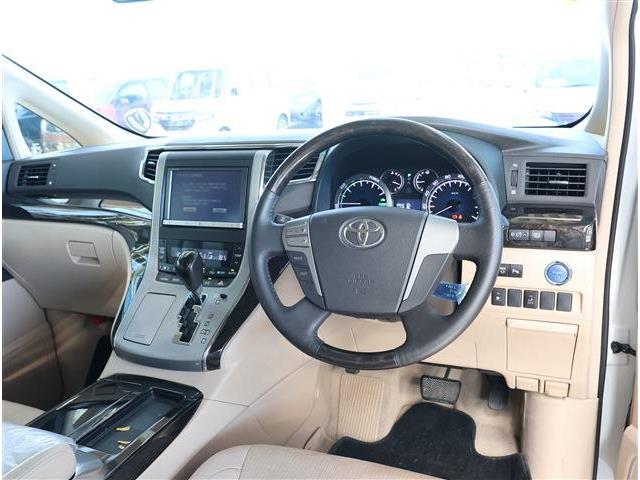 トヨタ アルファード　ハイブリッド ２．４ Ｘ ウェルキャブ サイドリフトアップシート車 脱着タイプ 電動式 ４ＷＤ H25年 () 99