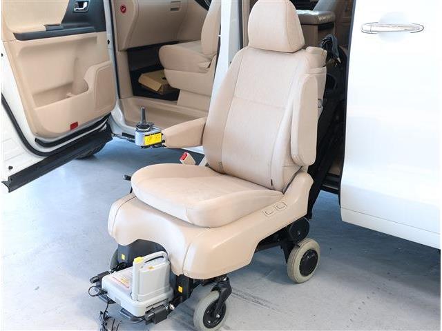 トヨタ アルファード　ハイブリッド ２．４ Ｘ ウェルキャブ サイドリフトアップシート車 脱着タイプ 電動式 ４ＷＤ H25年 () 99