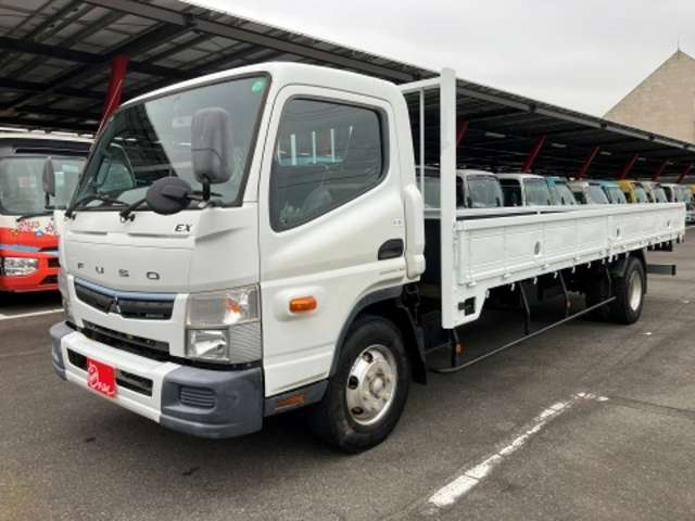 三菱フソウ キャンターＥＸ ３．０ 超超ロング ワイドキャブ ハイルーフ 高床 ディーゼルターボ H30年 () 99